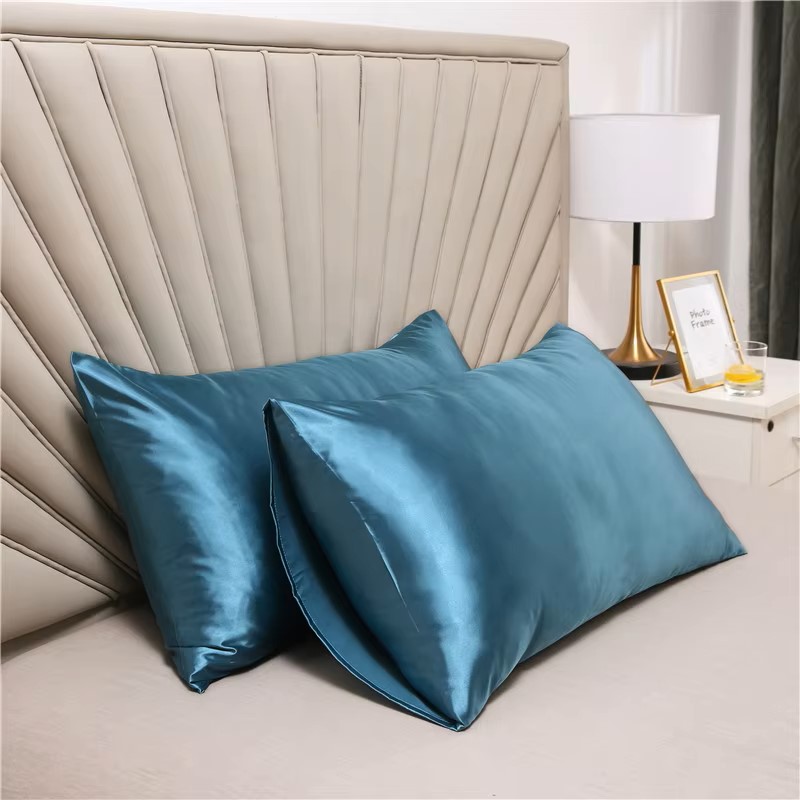 Funda de almohada de seda, fun - Satin Silk Pillowcase Hair Skin reseña y precio