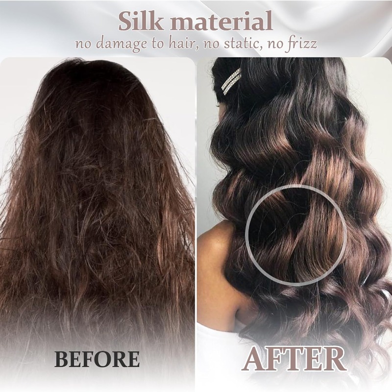 Juego de 2 Fundas de Almohada  - Satin Silk Pillowcase Hair Skin reseña y precio