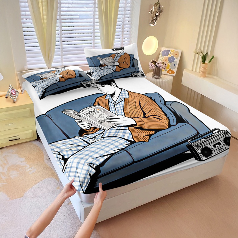 Juego de sábanas ajustables co - Fitted Bed Sheets Deep Pocket reseña y precio