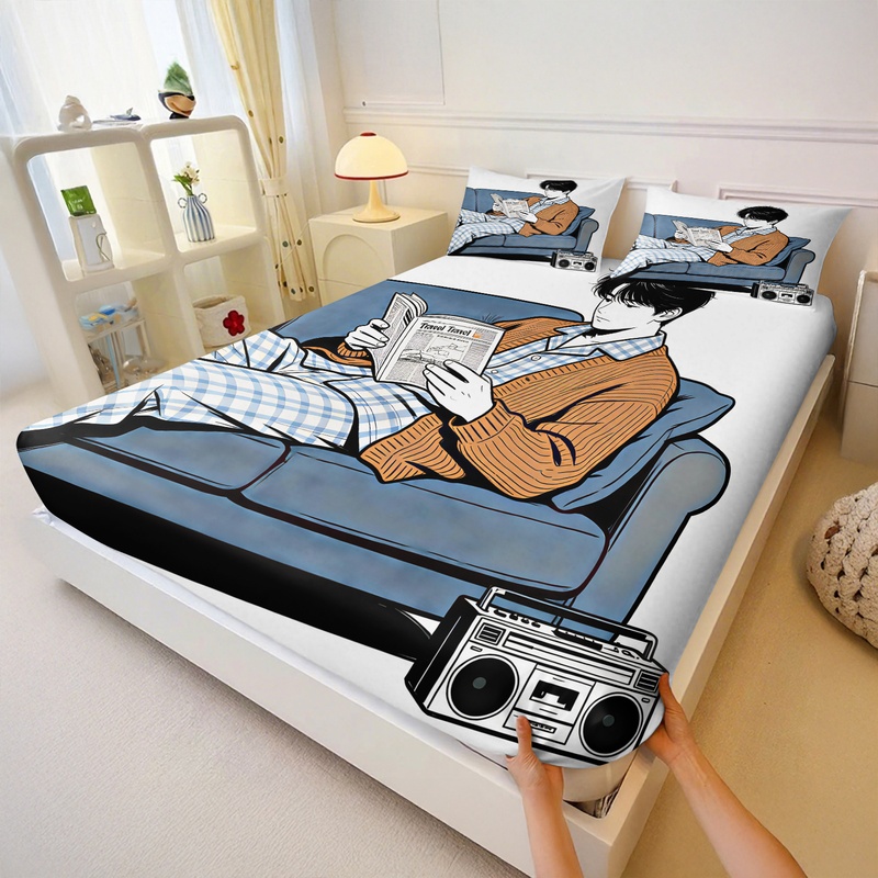 Juego de sábanas ajustables co - Fitted Bed Sheets Deep Pocket reseña y precio