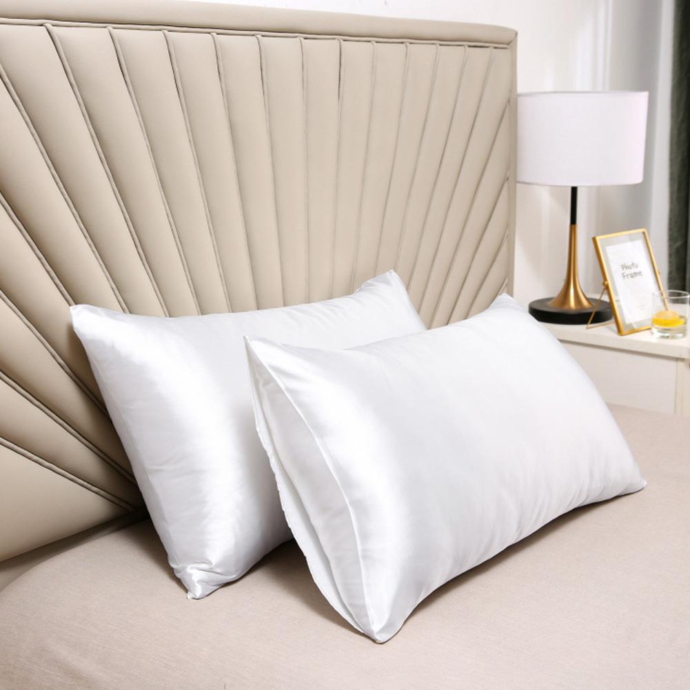 Funda de almohada de satén de  - Satin Silk Pillowcase Hair Skin reseña y precio