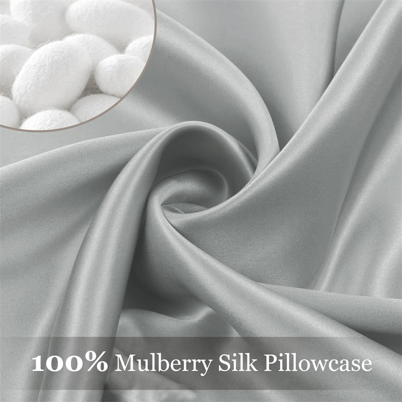23 Momme 2 piezas Funda de alm - Satin Silk Pillowcase Hair Skin reseña y precio
