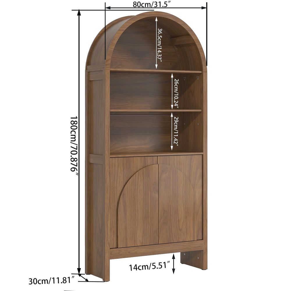 Vitrina Arqueada Century con P - Storage & Organization reseña y precio