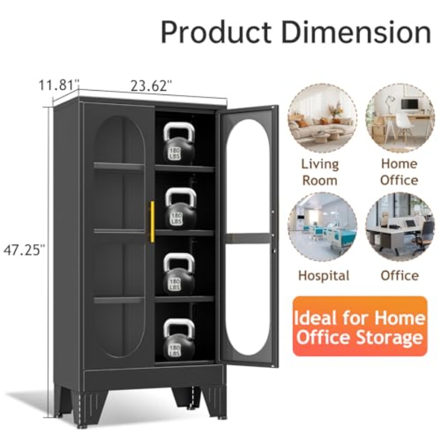 Vitrina con Cerradura 47 H par - Kitchen reseña y precio