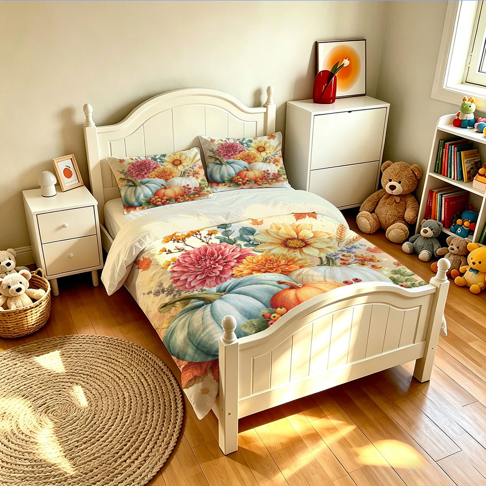 Juego de Funda Nórdica de 3 Pi - Aesthetic Floral Duvet Cover reseña y precio