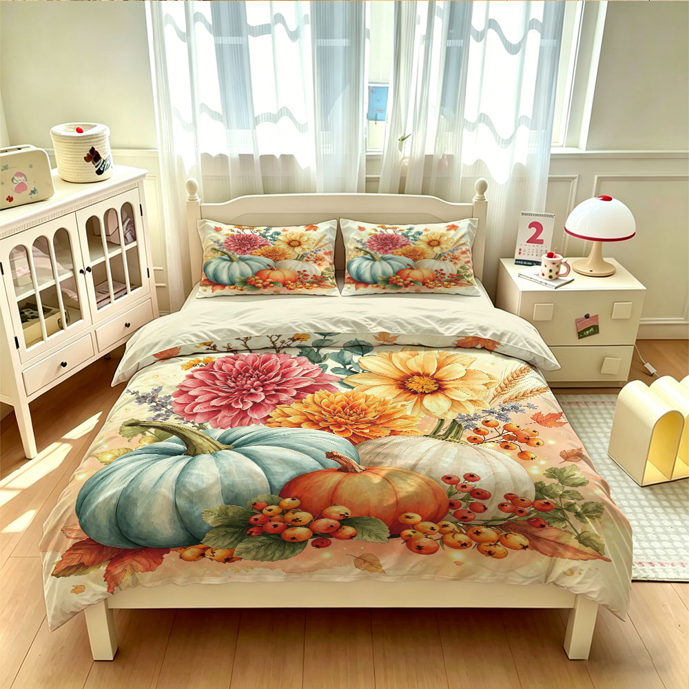 Juego de Funda Nórdica de 3 Pi - Aesthetic Floral Duvet Cover reseña y precio