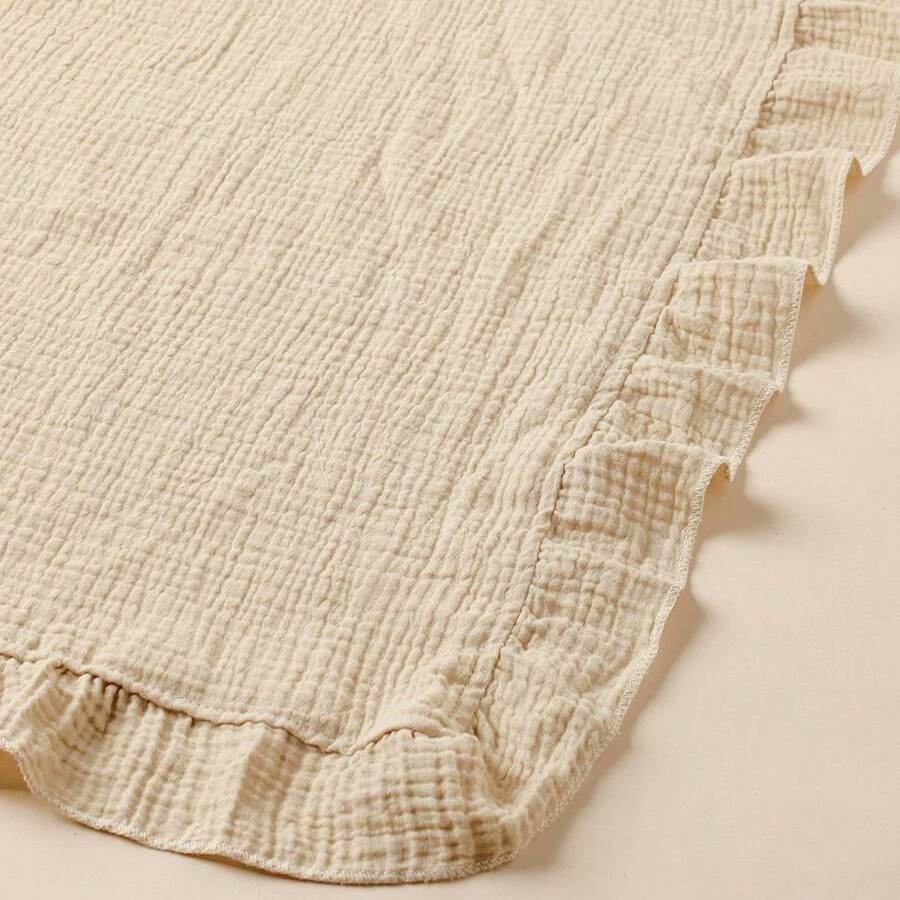 Manta de Muselina con Volantes - Muslin Cotton Bedspread reseña y precio