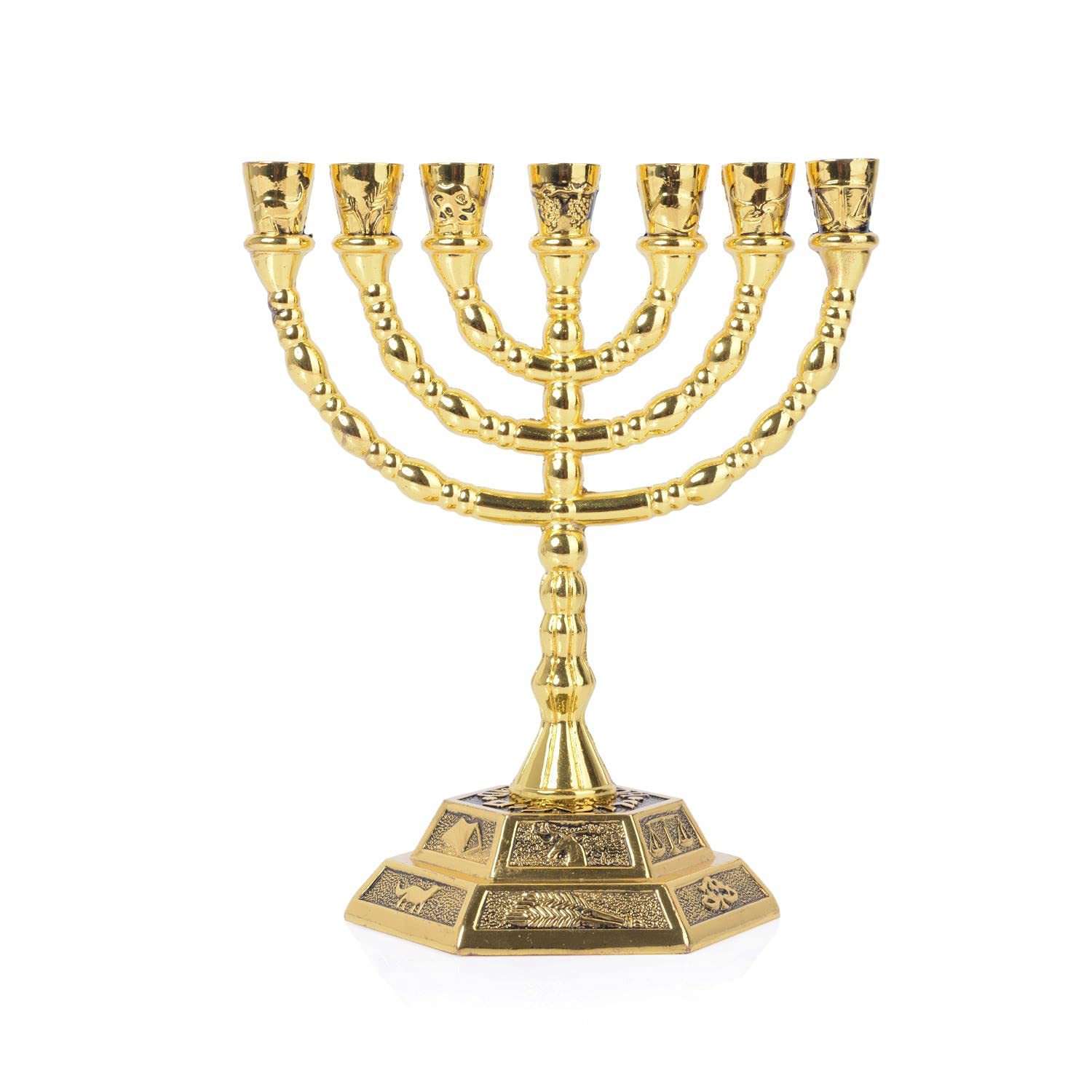 Menorah de 7 ramas, decoración - Home Decor reseña y precio