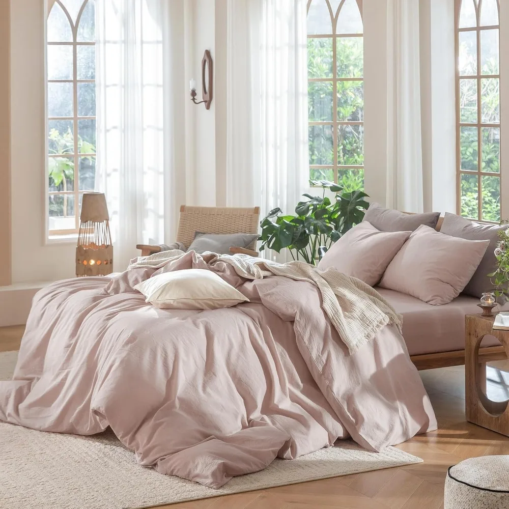 Juego de Funda de Edredón 100% - Duvet Cover Sets With Zipper reseña y precio