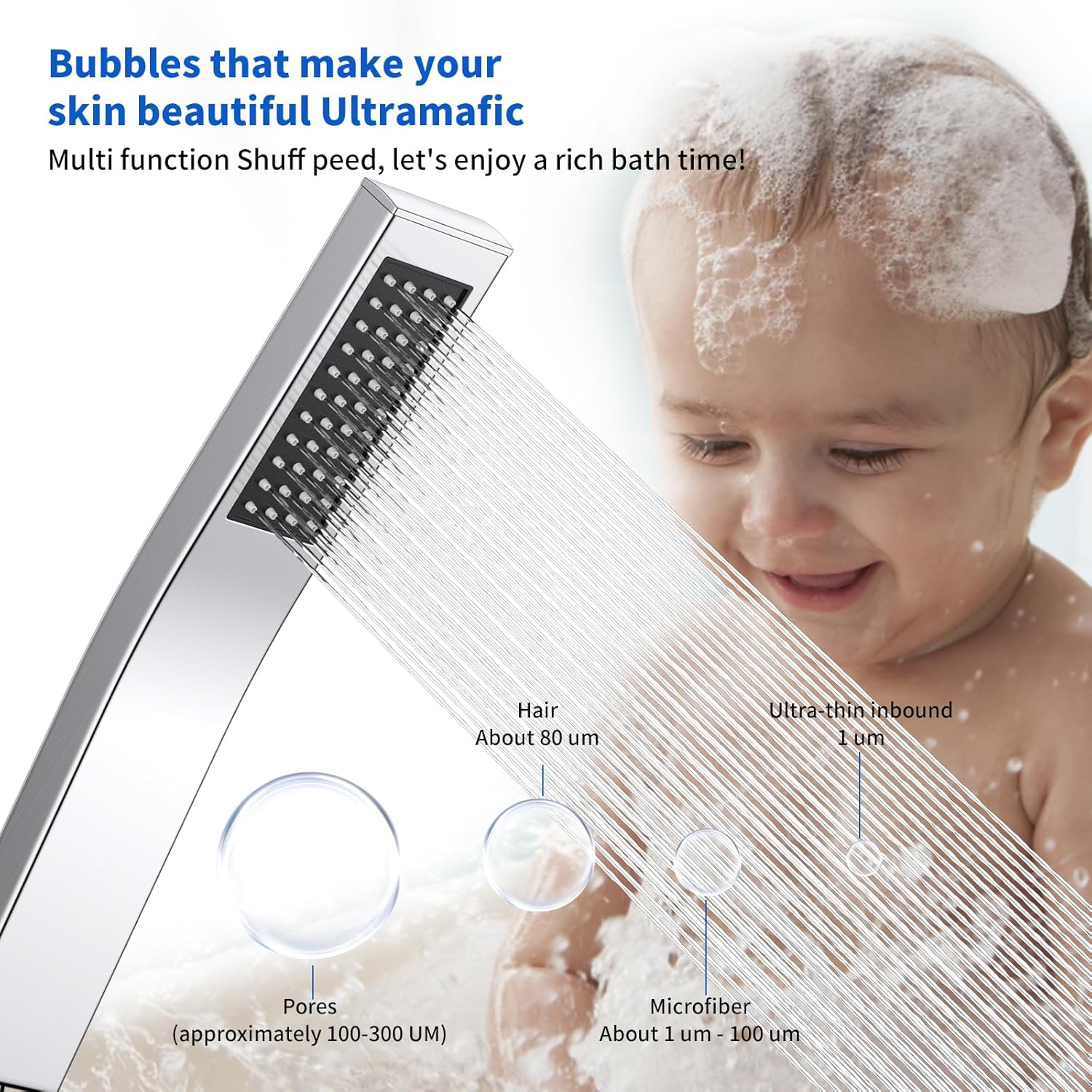 Cabezal de ducha de alta calid - High Pressure Shower Head Handheld reseña y precio