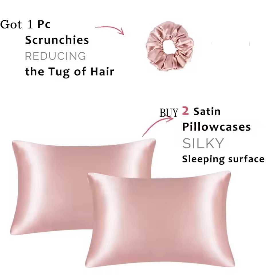 Kuup 1 Uds funda de almohada f - Satin Silk Pillowcase Hair Skin reseña y precio