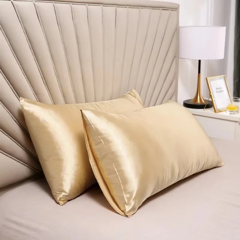 Funda de Almohada 100% Seda, F - Satin Silk Pillowcase Hair Skin reseña y precio