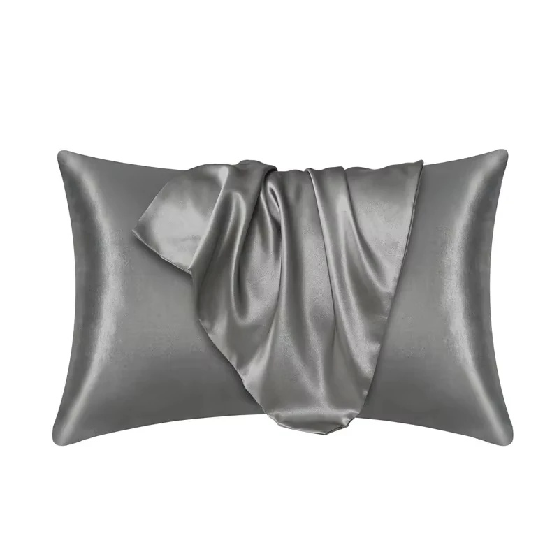 Funda de Almohada 100% Seda, F - Satin Silk Pillowcase Hair Skin reseña y precio
