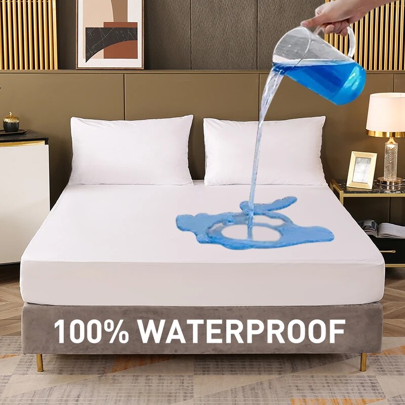 Sábana ajustable impermeable,  - Waterproof Mattress Protector Breathable reseña y precio