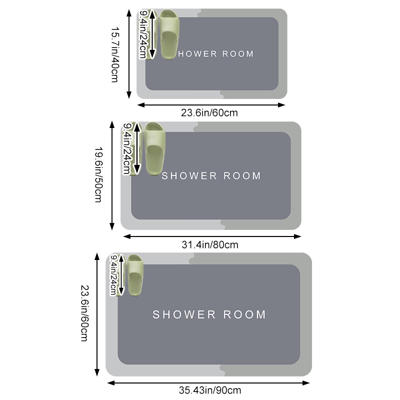 Alfombrilla de Baño de Tierra  - Quick Dry Diatomite Bath Mat reseña y precio