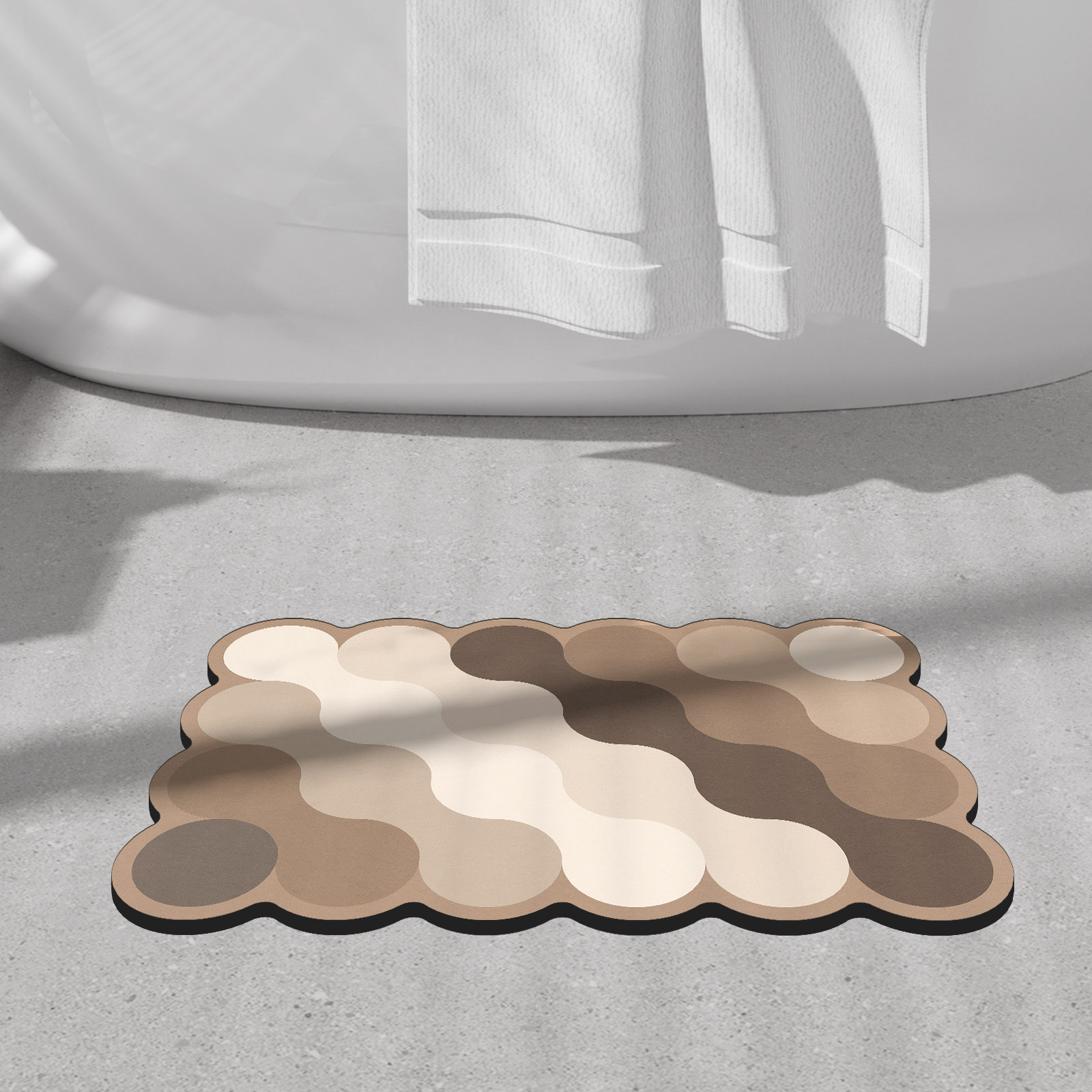 Alfombra de baño de ducha de b - Quick Dry Diatomite Bath Mat reseña y precio