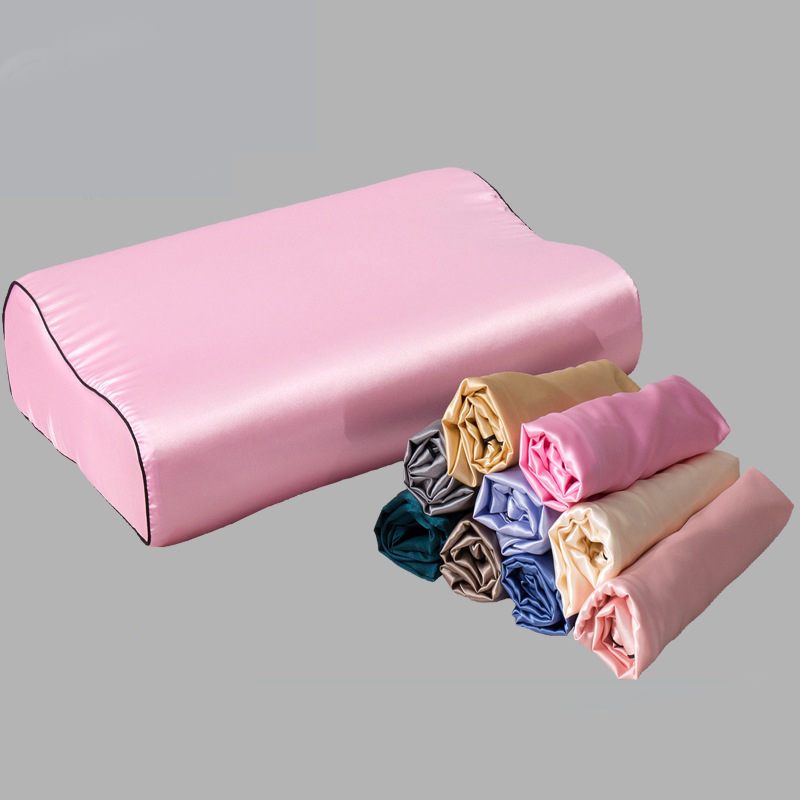 Funda de almohada de látex sat - Satin Silk Pillowcase Hair Skin reseña y precio