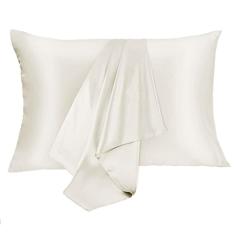 Fundas de almohada de satén pa - Satin Silk Pillowcase Hair Skin reseña y precio
