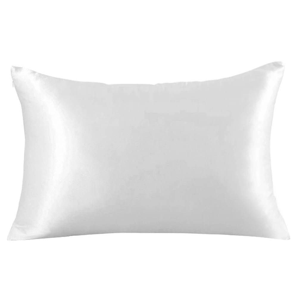 Nueva funda de almohada de sat - Satin Silk Pillowcase Hair Skin reseña y precio
