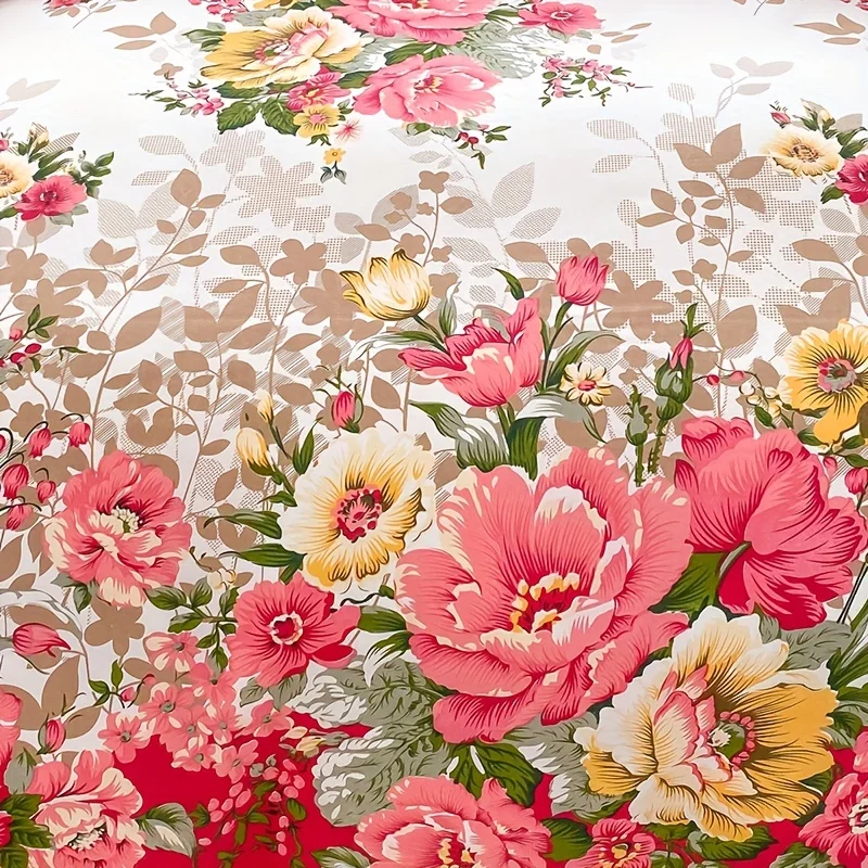 Juego de funda nórdica floral  - Duvet Cover Sets With Zipper reseña y precio