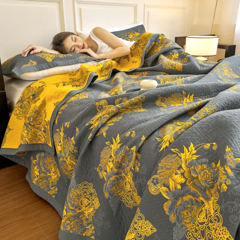 Manta y Cubrecama de Gasa de M - Muslin Cotton Bedspread reseña y precio